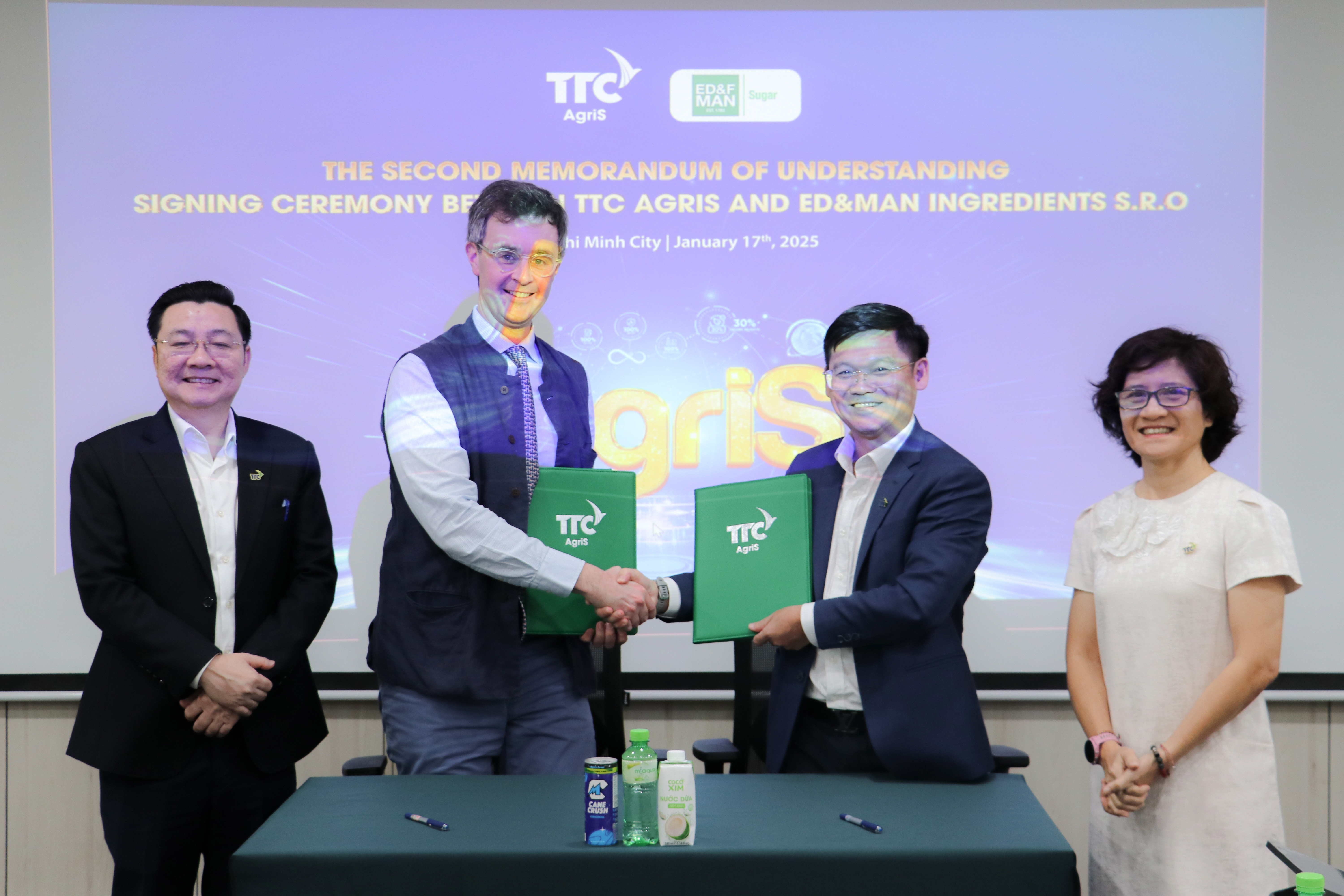 TTC AgriS và ED&F Man Ingredients: Thúc Đẩy Hợp Tác, Vươn Tầm Phát Triển Toàn Cầu